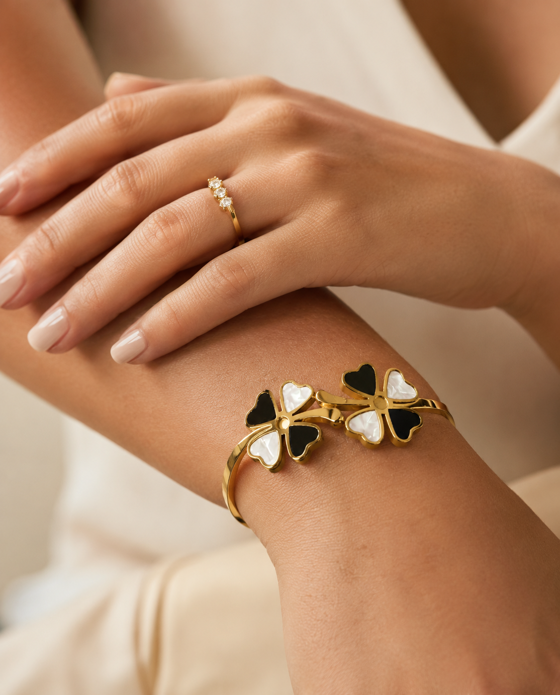 Dual Clover Bracelet