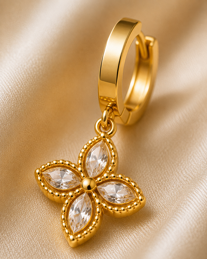 Floral Petal Earrings